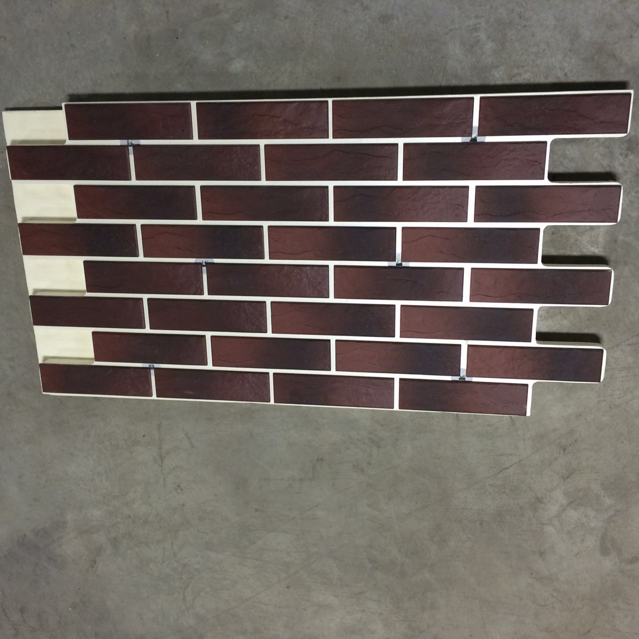 Burgund Rustik, Толщина 30 мм, Фасадные Термопанели Rufford